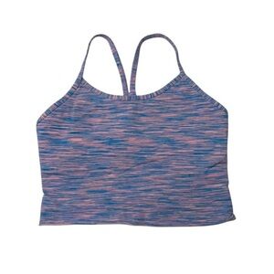 Ivivva girls 8 Y Blue and Pink Strappy Tank Top‎